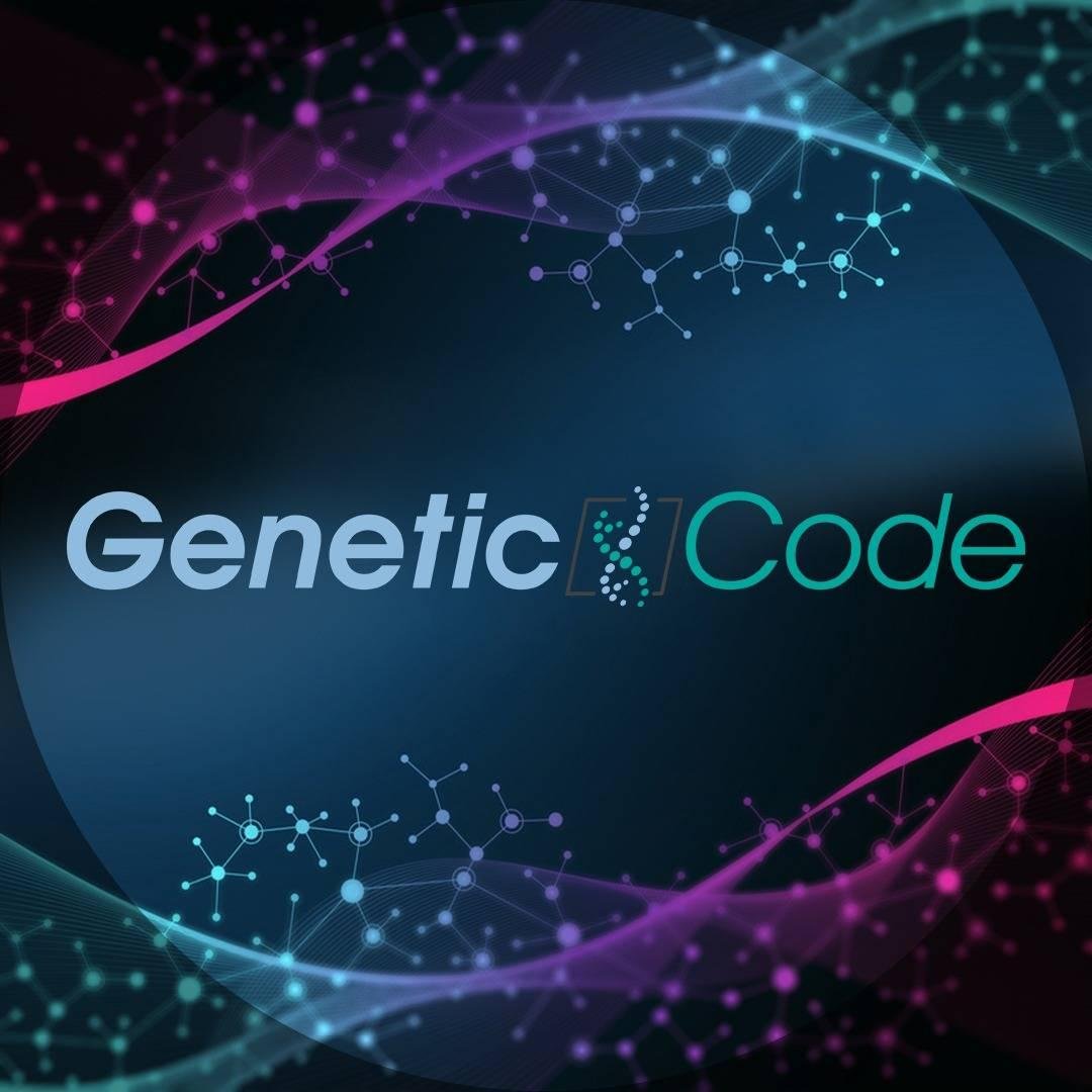 Genetic code logo